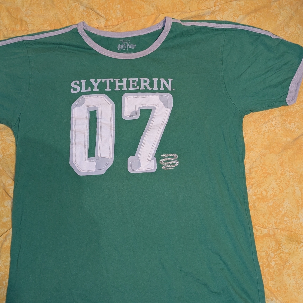 Harry Potter Slytherin Green Short Sleeve Tee